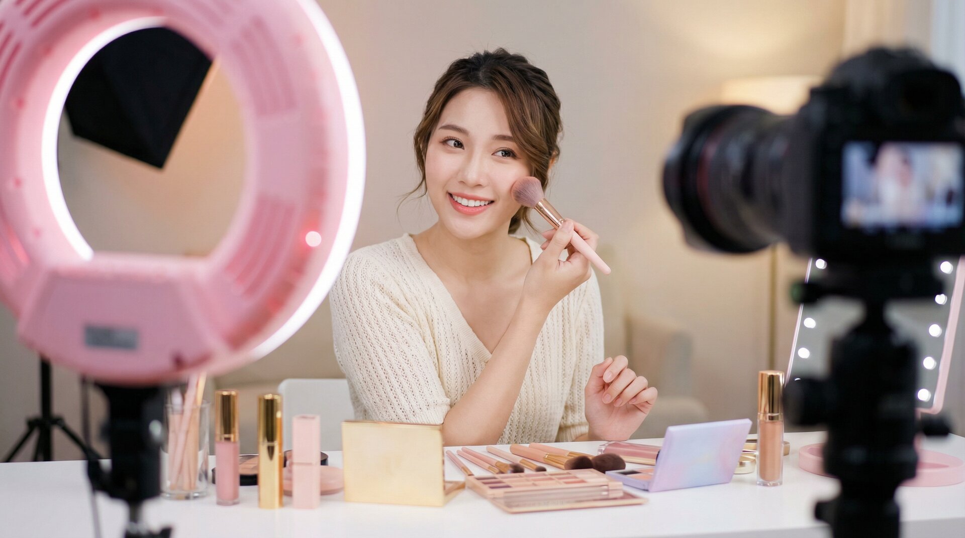 小马拉大车美妆视频教程